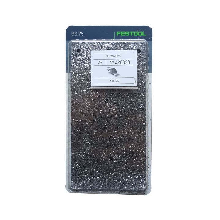 2 Semelle Festool SU/GG-BS 75 pour ponceuse BS 75