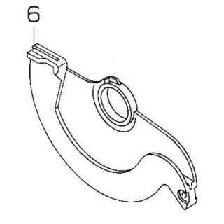 Carter de protection scie circulaire Makita 5103R - 318062-7, 312E54-8