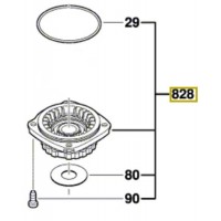 Flasque de palier Bosch 1 617 000 6B3 : GWS 18 V-LI, GWS 18-125 V-LI