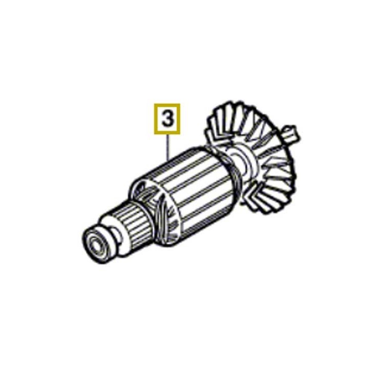 Induit 2 610 399 223 pour scie circulaire Skil : 5003, 5066, 5166