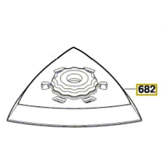 Plateau 1 600 A00 8LS outil mutli-fonction Bosch : PMF 220 CE