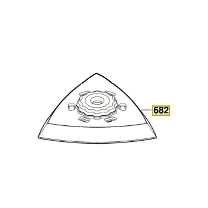 Plateau 1 600 A00 8LS outil mutli-fonction Bosch : PMF 220 CE
