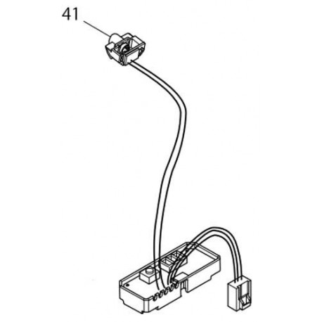 Lumière/éclairage 620052-1 visseuse Makita BTD146, DTD146