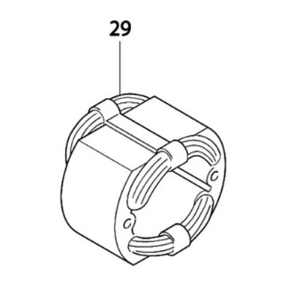 Inducteur 528940-5 pour boulonneuse Makita TW1000