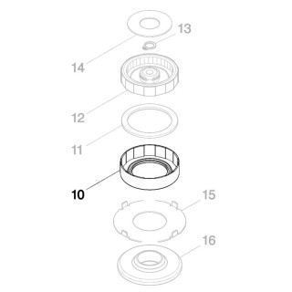 Rondelle de frein 424748-4 pour la ponceuse Makita BO6050