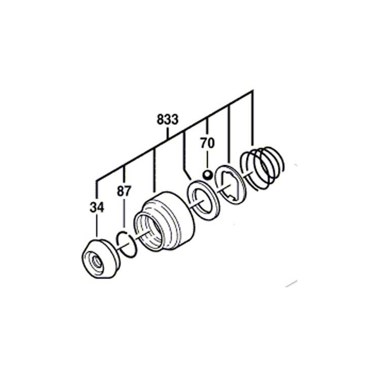 Manchon de protection Bosch 1 617 000 163