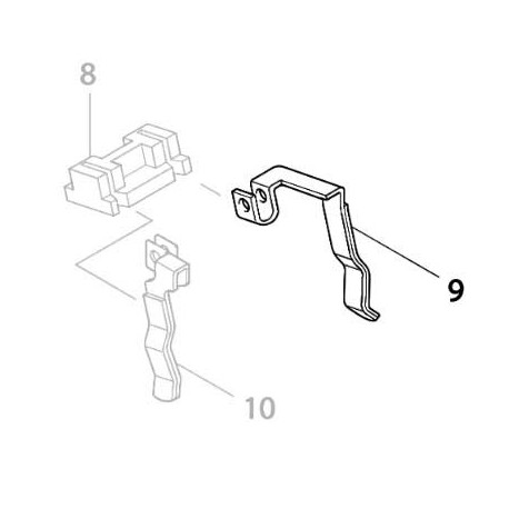 Cosse + 654253-9 visseuse Makita 6935FD, 6936FD