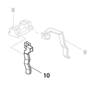 Cosse moins (-) 654254-7 visseuse Makita 6935FD, 6936FD