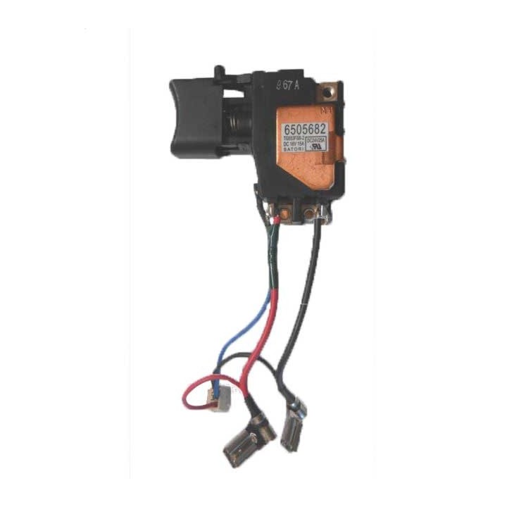 Interrupteur Makita TG553FSB-2 visseuse BTP130, BTP140 ref. 650568-2