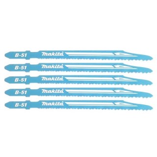 Lames de scie sauteuse Makita B-51 pour métal et inox - réf: B-06476