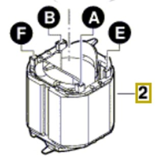 Inducteur 2 604 220 743 ponceuse Bosch GEX 125-150 AVE
