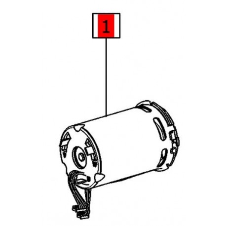 Moteur 493407 pour perceuse-visseuse Festool C 12 - 490454