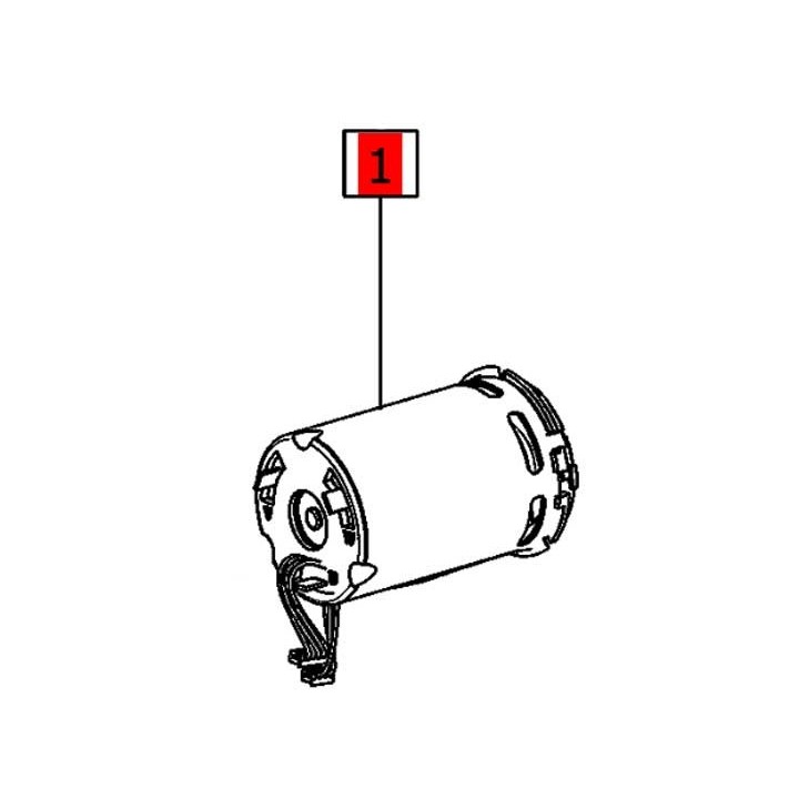 Moteur 493407 pour perceuse-visseuse Festool  C 12 - 490454