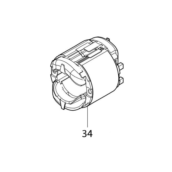 Inducteur 594649-1 pour scie circulaire Makita HS7601