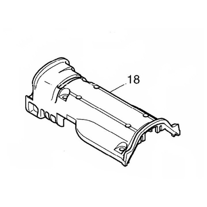 Carter d'engrenage 154499-2 pour scie sabre Makita JR3050T
