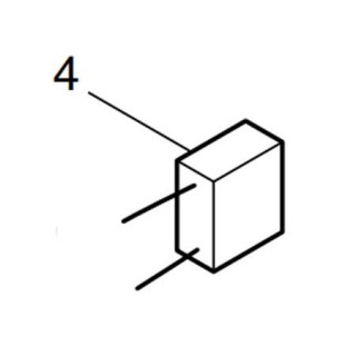 Condensateur antiparasite Makita 645006-7 et 645105-5