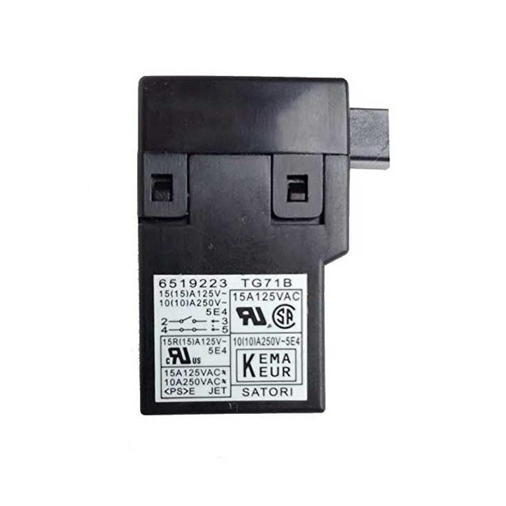 Interrupteur Makita 6519223 TG71B : 2414NB, 5703R, LS0714FL, UC4020A 