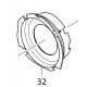 Déflecteur d'air 455354-4 scie circulaire Makita HS6601, HS7601