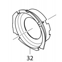 Déflecteur d'air 455354-4 scie circulaire Makita HS6601, HS7601