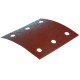 10 feuilles abrasives Makita 114x102 mm - Grain 40 - ref. P-33087