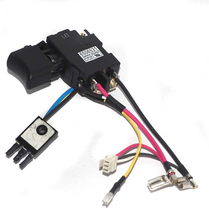 Interrupteur 6506531 visseuse Makita BDF441, BDF451, BHP451, DHP451