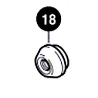 Capuchon mandrin Bosch GBH 8/65 DCE, GSH 5 CE, GBH 5/40 DCE, GBH 5 DCE