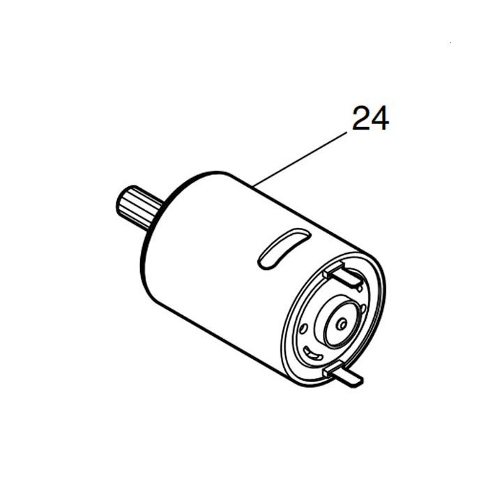Moteur 629842-9 pour tournevis Makita TD020D, TD021D