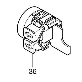 Interrupteur 638470-9 pour tournevis Makita TD020D