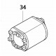 Inducteur 634213-7 pour scie circulaire Makita 5703R