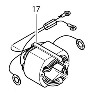 Inducteur 524205-3 ponceuse à bande Makita 9401