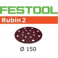 10 Abrasifs Festool Rubin 2 - Ø150 - Grain 120