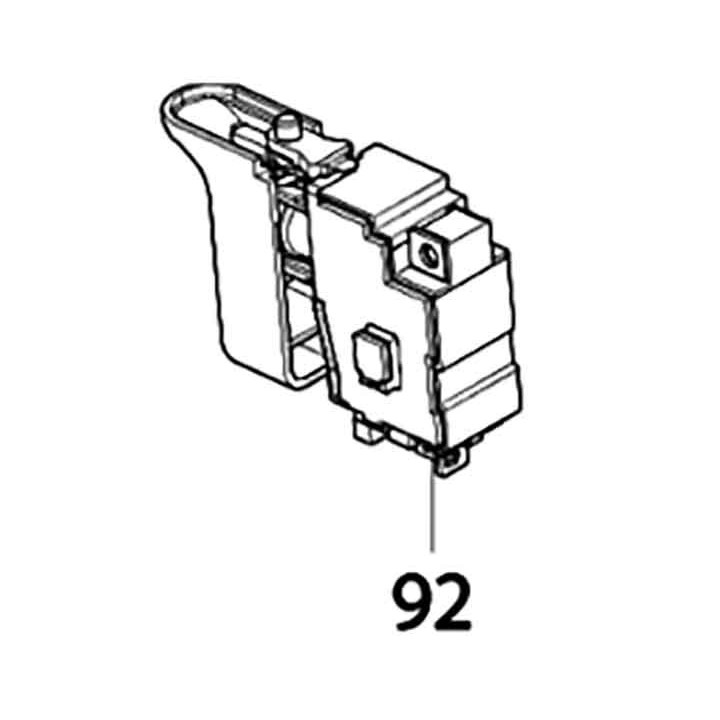 Interrupteur 650721-0 pour perforateur Makita DHR264