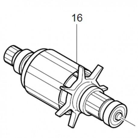 Induit 619118-2 pour visseuse Makita : 6347D