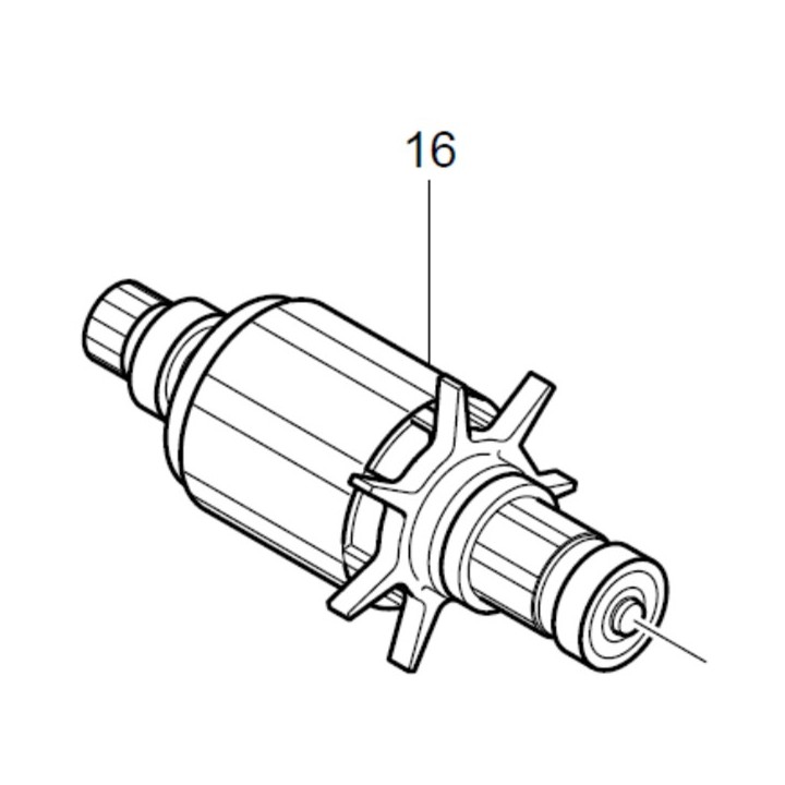 Induit 619118-2 pour visseuse Makita : 6347D