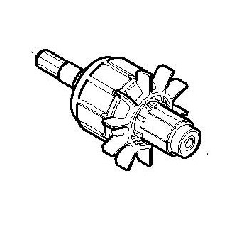 Induit 619251-0 pour boulonneuse Makita BTW250