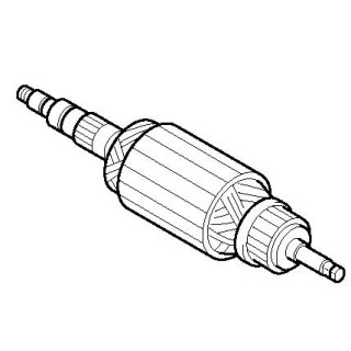 Induit Makita pour meuleuse 9562