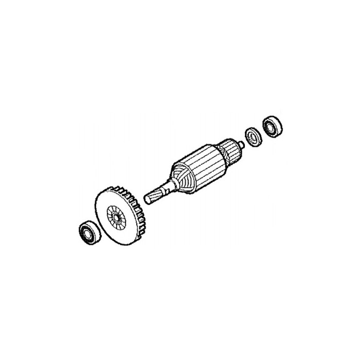 Induit 516489-7 pour scie circulaire Makita : 5704R