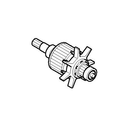 Induit Makita pour visseuse à choc 6980FD