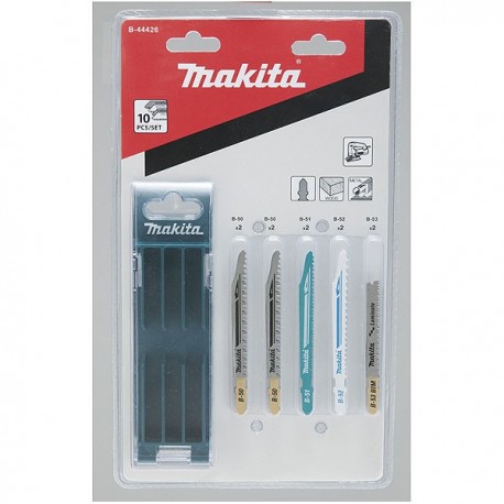 Pack de 10 lames scie sauteuse - Makita - B-44426