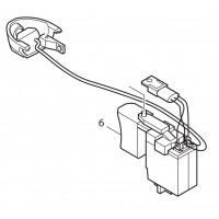 Interrupteur 638326-6 visseuse Makita 6935FD, 6980FD - 6505462