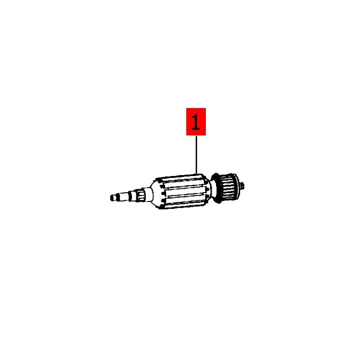 Induit Domino Festool DF 500 Q - 493904