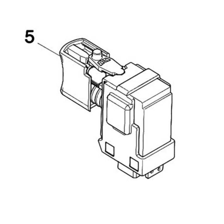 Interrupteur visseuse à chocs Makita DTD153, DTD154 - 143975-1