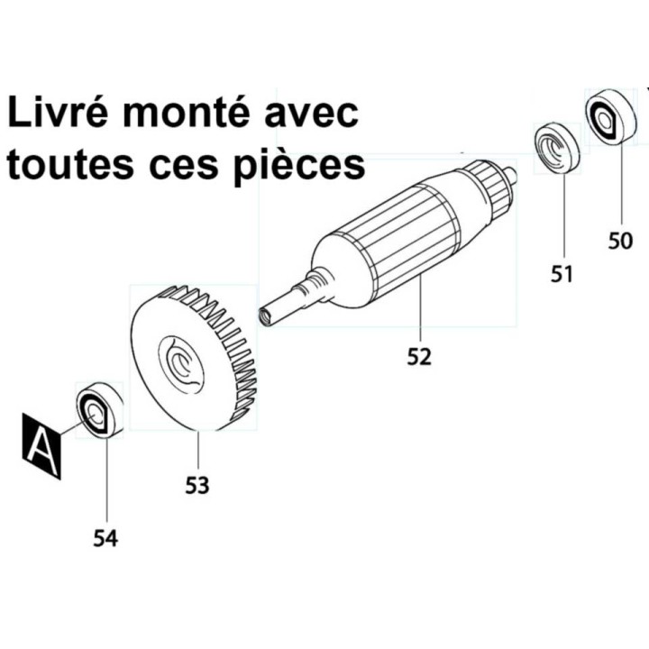 INDUIT 9032 - Makita - 517389-4