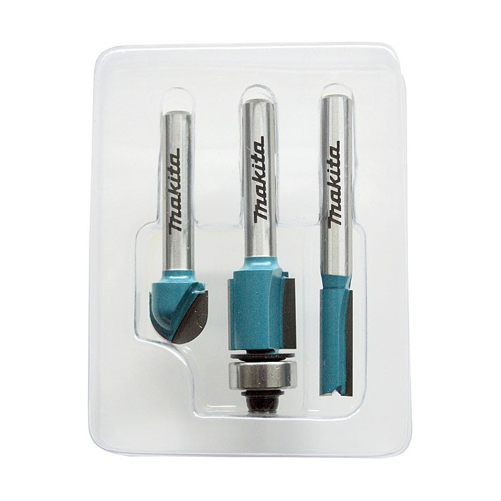 Coffret de fraise queue de 6 Makita - D-30209