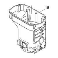 Carter moteur Makita HR4000C - 159950-7