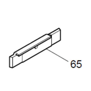 Barrette patin ponceuse Makita 9924DB - Makita - 155326-6
