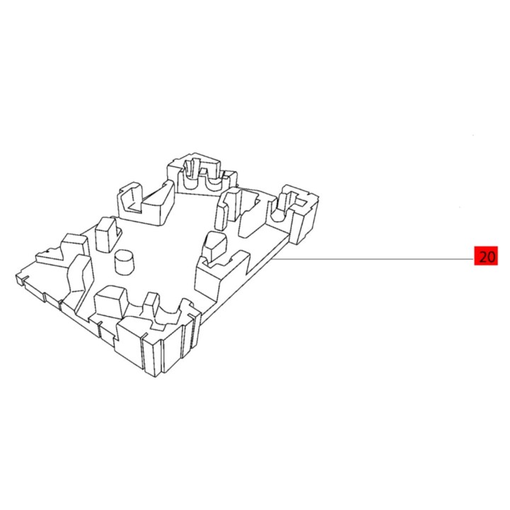 Calage plastique LHS 225 - FESTOOL - 479013