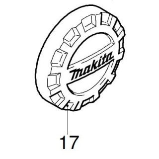 Roue nettoyeur Makita HW111, HW112 - 3640760