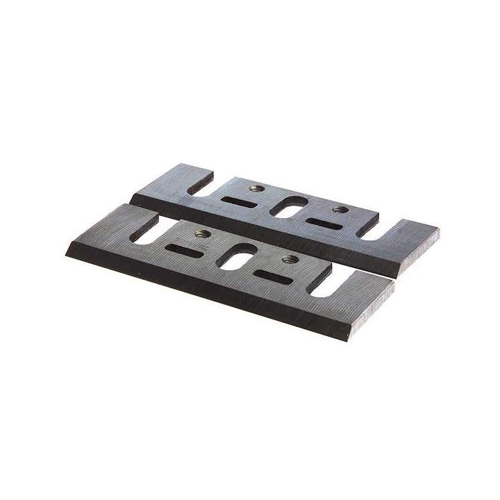 Jeu de fers carbure 82mm rabot Makita - D-07967