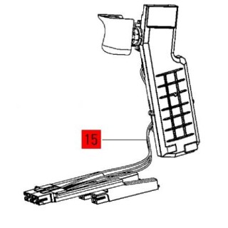 Interrupteur, électronique, porte batterie BHC 18 - FESTOOL - 10011986